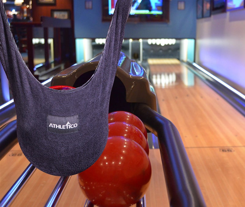 Athletico Microfiber Bowling See Saw - Towel to Polish Your Bowling Ball with See-Saw Shammy (Black) - Image 5